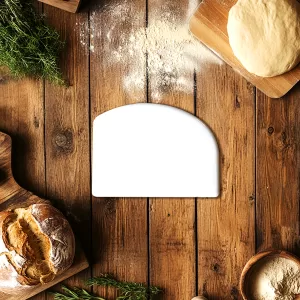 Bowl and dough Scraper, Colours may be Red, White or Blue.