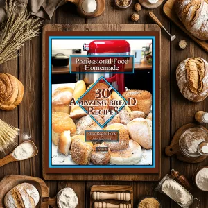Pro Food Homemade Recipe Book 4  (30 Amazing Bread Recipe)