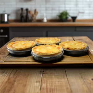 4 Pack Individual Pie and Quiche Tins