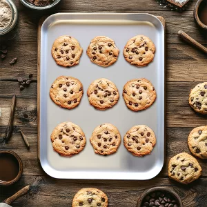 Large Aluminium Cookie Sheet/Baking Tray 42 x 31 x 2cm / 16½ x 12 x ¾in