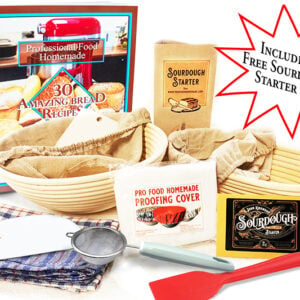 SUPER! Bread Making Bundle Offer (Including my Bread making Book) & Free Sourdough starter kit.