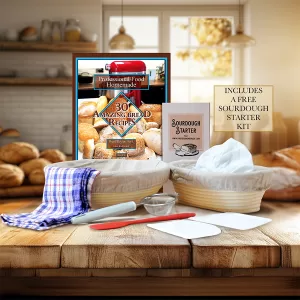 SUPER! Bread Making Bundle Offer (Including my Bread making Book) & Free Sourdough starter kit.