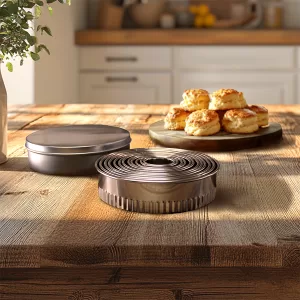 12 Piece Scalloped Scone/Pastry/Cutters