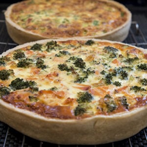 Pie & Sandwich cake, non-stick baking tin. 18 x 2.5cm / 7 x 1in