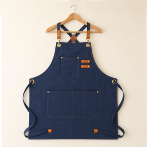 100% cotton Cross-Back Kitchen Apron