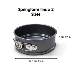2-Piece Springform Loose Base Cake / Pie Tins